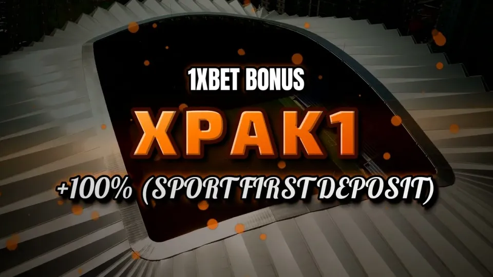 Does the 1xBet welcome bonus work with promo code XPAK1 in 2026